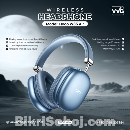 Hoco W35 Pro Max Wireless Headphone
